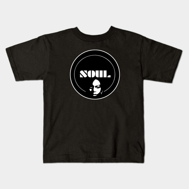 Soul Music Kids T-Shirt by NineBlack